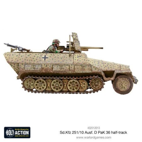 Bolt Action - Sd.Kfz 251/10 ausf D (3.7mm Pak) Half Track