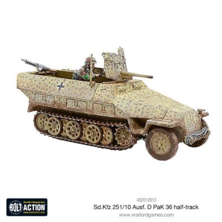 Bolt Action - Sd.Kfz 251/10 ausf D (3.7mm Pak) Half Track
