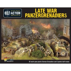 Bolt Action: Late War Panzergrenadiers (30+ 3 Hanomags)