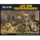 Bolt Action - Late War Panzergrenadiers (30+ 3 Hanomags)