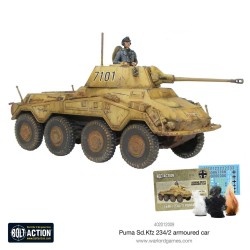 Bolt Action - Puma Sd.Kfz 234/2 Armoured Car