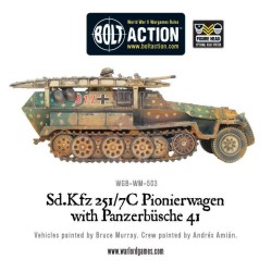 Bolt Action - Sd.Kfz 251/7C Pionierwagen with panzerbuchse 41