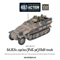 Bolt Action - Sd.Kfz 251/10 Pak 36 Half-Track