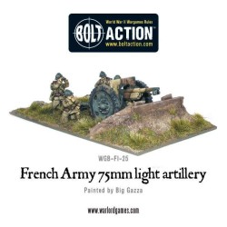 Bolt Action - Early War French 75mm Gun