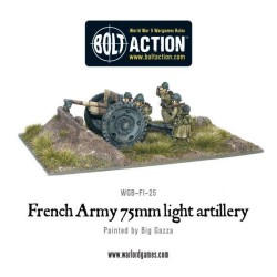 Bolt Action - Early War French 75mm Gun