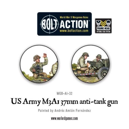 Bolt Action - US Army 37mm Anti-Tank Team