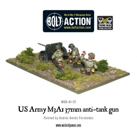 Bolt Action - US Army 37mm Anti-Tank Team