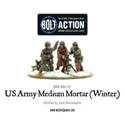 Bolt Action - US Army Medium Mortar (Winter)