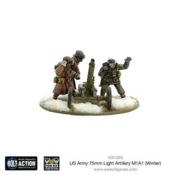 Bolt Action - US Army 75mm Light Artillery M1A1 (Winter)