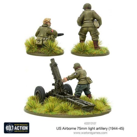 Bolt Action - US Airborne 75mm Light Artillery (1944-45)