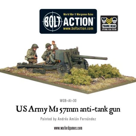 Bolt Action - US Army 57mm Anti-Tank Team