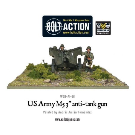 Bolt Action - US Army 3'' Anti-Tank Gun