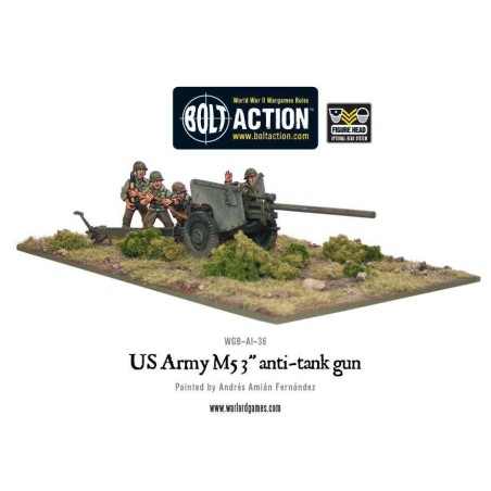 Bolt Action - US Army 3'' Anti-Tank Gun