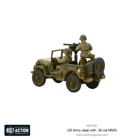 Bolt Action - US Army Jeep with 30 Cal MMG