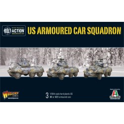 Bolt Action - US Armoured Car Squadron (3 M8/M20 Greyhound Scout Cars)