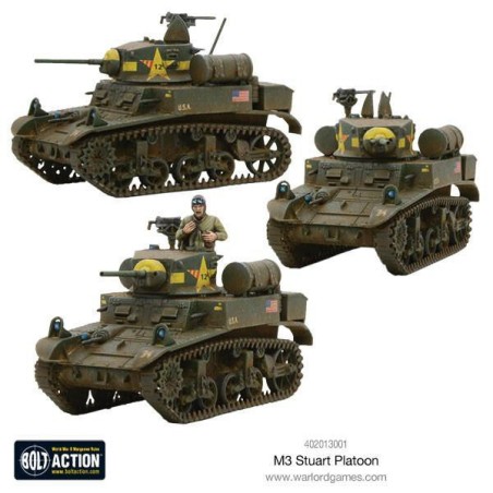 Bolt Action - M3 Stuart Troop