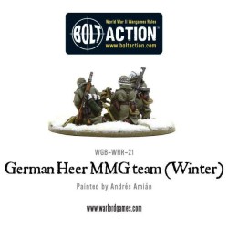 Bolt Action - German Heer MMG team (Winter)