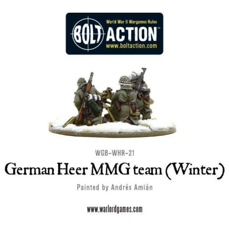 Bolt Action - German Heer MMG team (Winter)