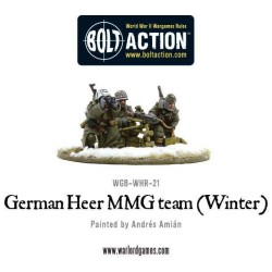 Bolt Action - German Heer MMG team (Winter)