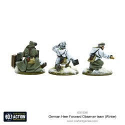 Bolt Action - German Heer Forward Observer team (Winter)