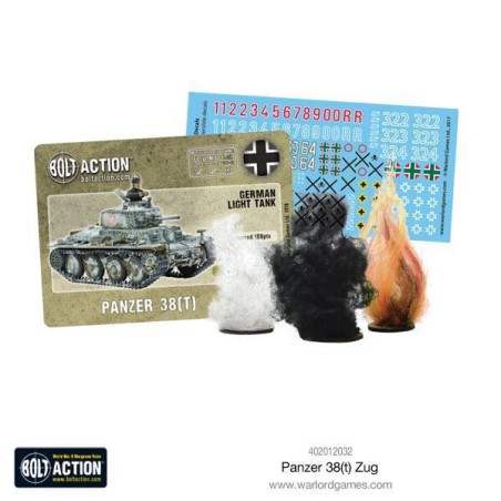 Bolt Action - Panzer 38(t) Zug