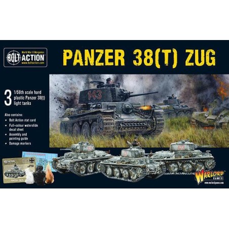 Bolt Action - Panzer 38(t) Zug