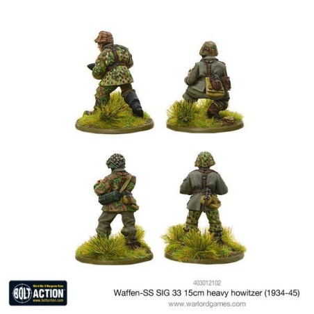 Bolt Action - Waffen-SS SIG 33 15cm heavy howitzer