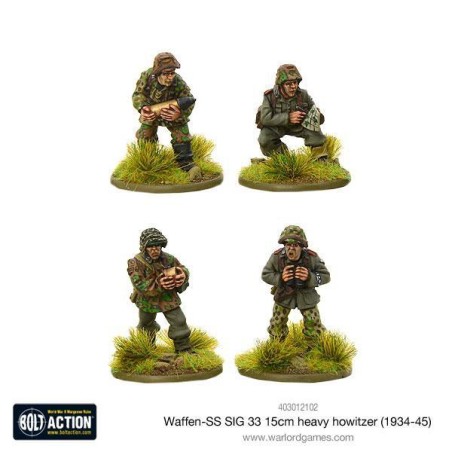 Bolt Action - Waffen-SS SIG 33 15cm heavy howitzer