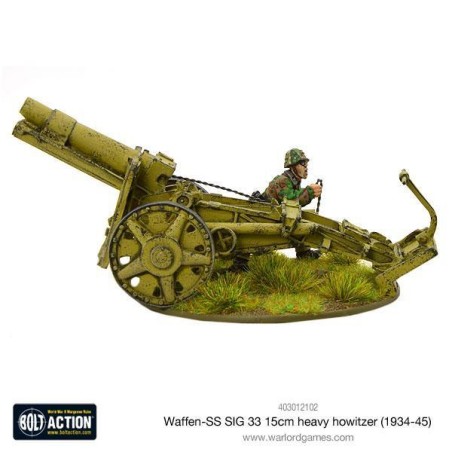 Bolt Action - Waffen-SS SIG 33 15cm heavy howitzer