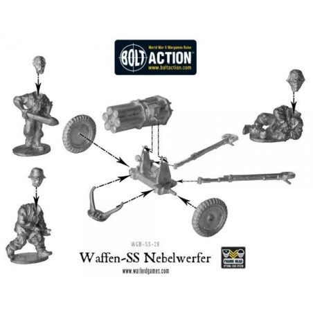 Bolt Action - Waffen-SS 150mm Nebelwerfer 41 