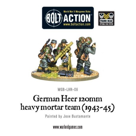 Bolt Action - German Heer 120mm Hvy Mortar