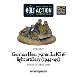 Bolt Action - German Heer 75mm LEiG 18 Artillery