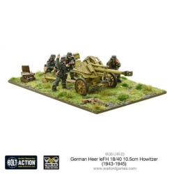 Bolt Action - German Heer 105mm Gun & Crew
