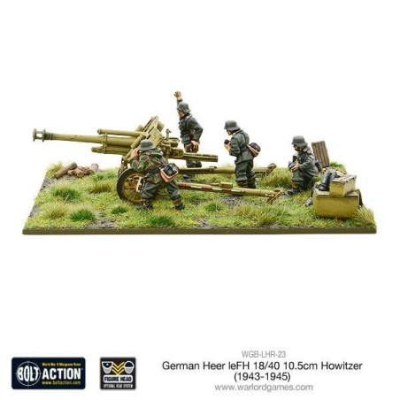 Bolt Action - German Heer 105mm Gun & Crew