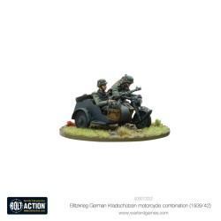 Bolt Action - Blitzkrieg German Kradschützen Motorcycle Combination (1939-1942)