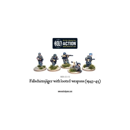 Bolt Action - Fallschirmjager with looted Weapons 