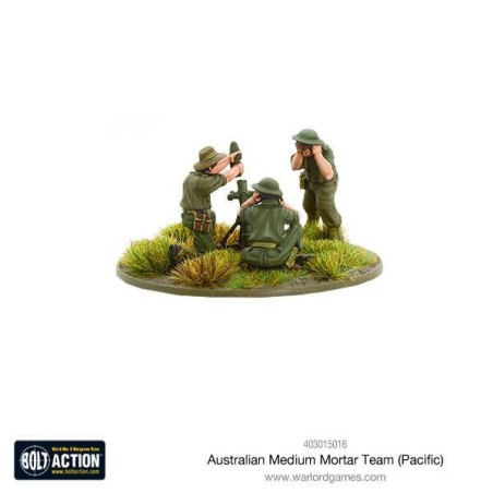 Bolt Action - Australian Medium Mortar Team 