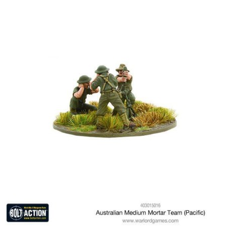 Bolt Action - Australian Medium Mortar Team 