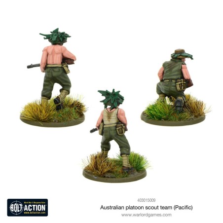 Bolt Action - Australian Platoon Scout Team 