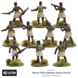 Bolt Action - Papuan Infantry Battalion Section 