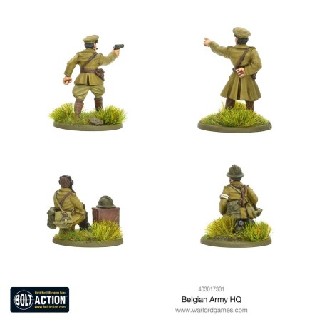Bolt Action - Belgian Army HQ