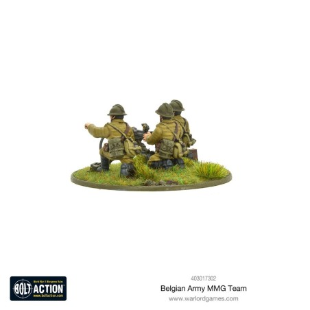 Bolt Action - Belgian Army MMG Team