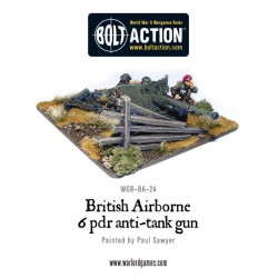 Bolt Action - British Airborne 6 Pounder ATG & Crew