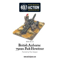 Bolt Action - British Airborne 75mm Pack Howitzer & Crew