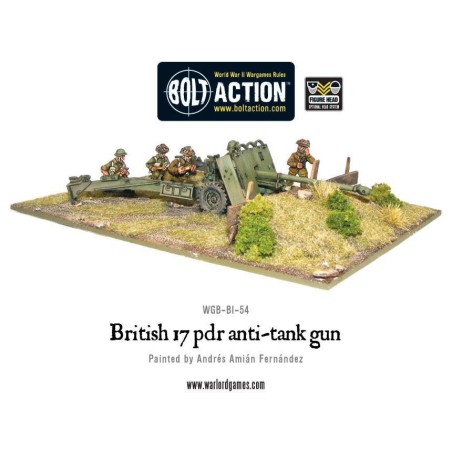 Bolt Action - British Army 17 pdr Anti-tank Gun