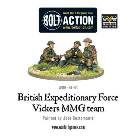 Bolt Action - Early War Vickers MMG Team