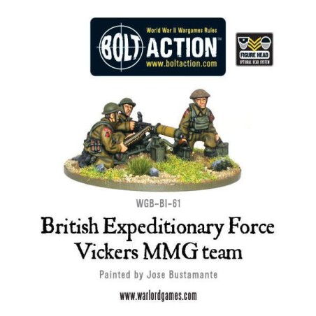 Bolt Action - Early War Vickers MMG Team
