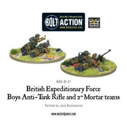 Bolt Action - Early War Anti-Tank Rifle Team & 2" Light Mortar Teams