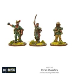 Bolt Action - Chindit Characters