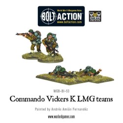 Bolt Action - Commando Vickers K LMG Teams